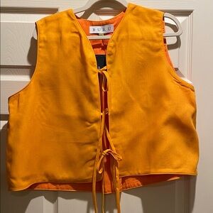 BURU Orange Sleeveless Vest L/XL